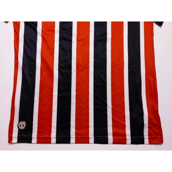 UNDER ARMOUR São Paulo SPFC Ferreira Soccer Football Jersey Red Striped Medium M